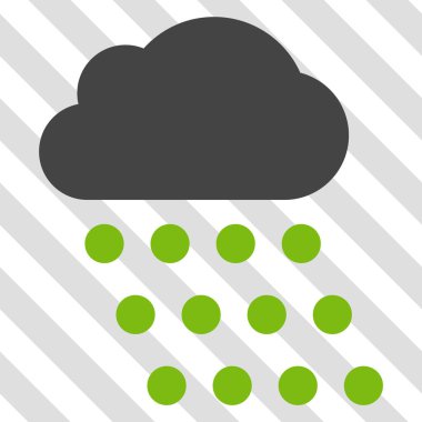 yağmur bulutu vektör simgesi