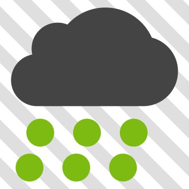 yağmur bulutu vektör simgesi