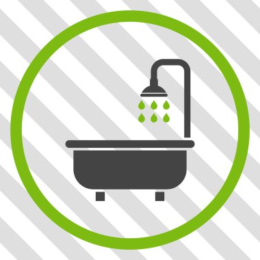 Duş Banyo vektör simgesi