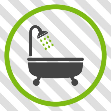 Duş Banyo vektör simgesi