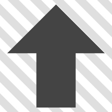 Yukarı Oklu Vektör Simgesi