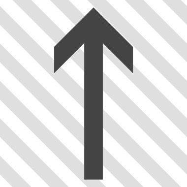 Yukarı Oklu Vektör Simgesi