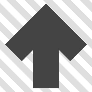 Yukarı Oklu Vektör Simgesi