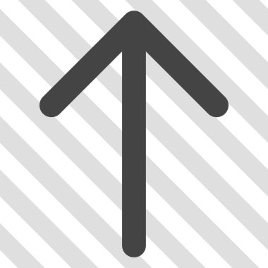 Yukarı Oklu Vektör Simgesi