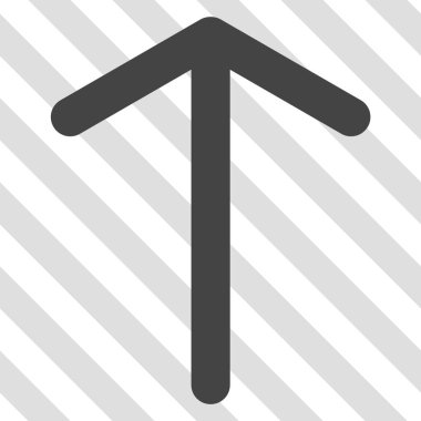 Yukarı Oklu Vektör Simgesi