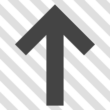 Yukarı Oklu Vektör Simgesi