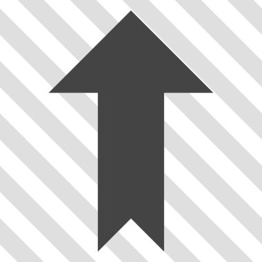 Yukarı Oklu Vektör Simgesi