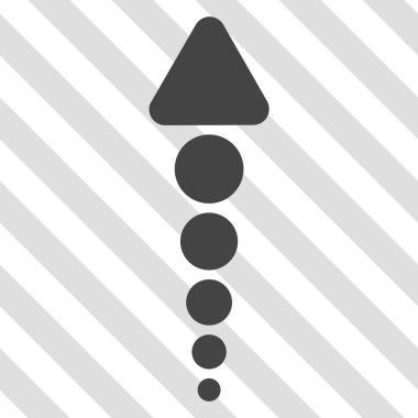 Yukarı Oklu Vektör Simgesi