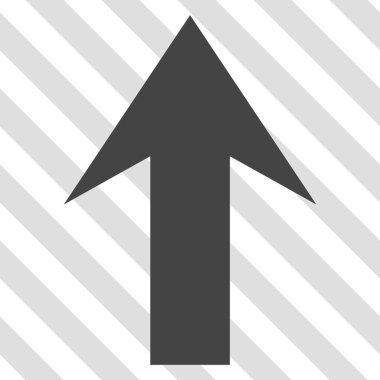 Yukarı Oklu Vektör Simgesi