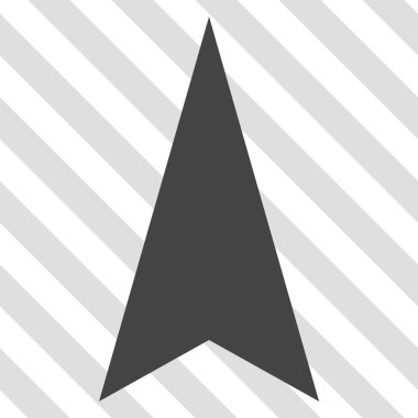 Vektör simge yukarı ok ucu