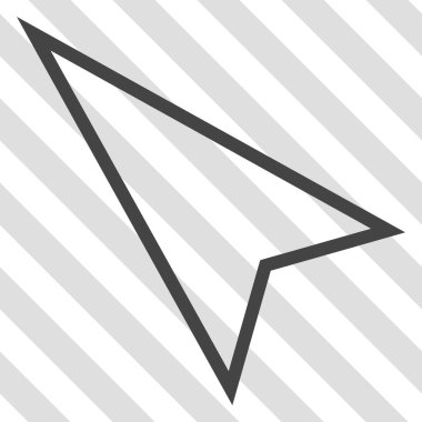 İşaretçi yaptı yukarı vektör simgesi