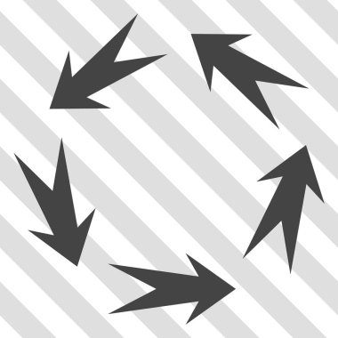 Döndürme vektör simgesi