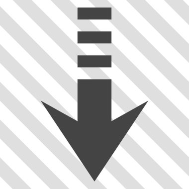 Aşağıya vektör simgesi gönder