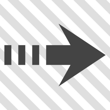 Doğru vektör simge göndermek