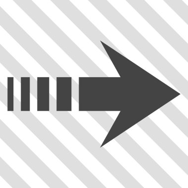 Doğru vektör simge göndermek