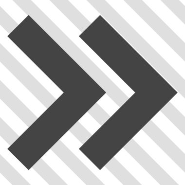 Üst karakter doğru vektör simgesi