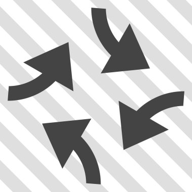 Oklar vektör simge girdap