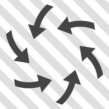 Oklar vektör simge girdap