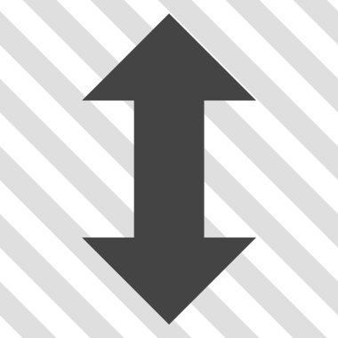 Dikey Exchange okları vektör simgesi