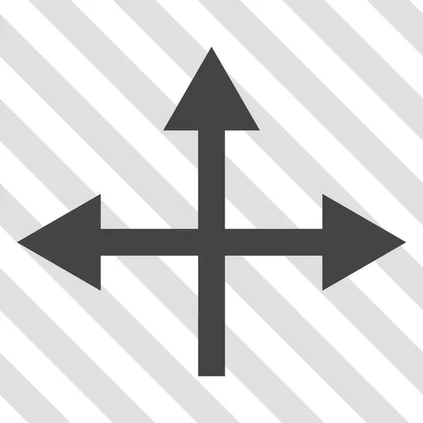 Instruções de intersecção Vector Icon —  Vetores de Stock