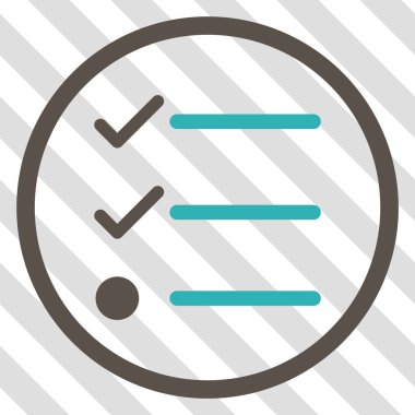 Denetim listesi vektör simgesi