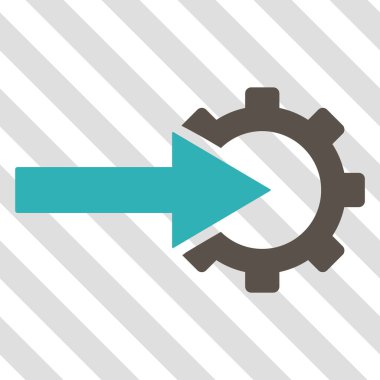 COG Tümleştirme vektör simgesi