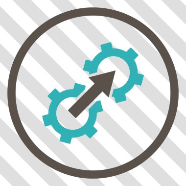 Dişli Tümleştirme vektör simgesi