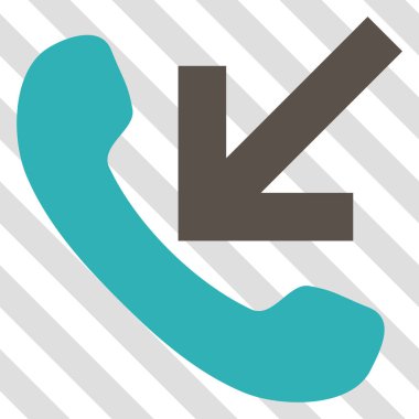 Gelen arama vektör simgesi