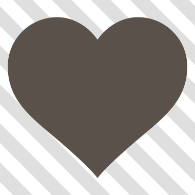 Aşk kalp vektör simgesi