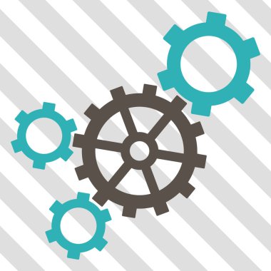 Mekanizması vektör simgesi