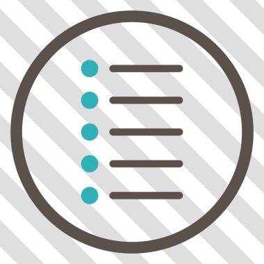 Öğeleri vektör simgesi