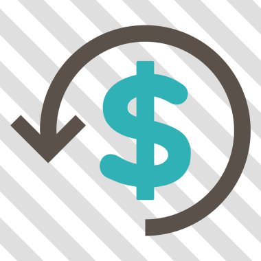 Geri ödeme vektör simgesi