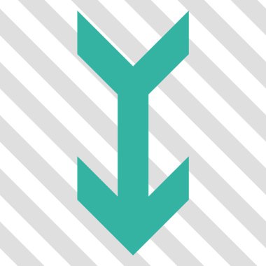 ok aşağı vektör simgesi