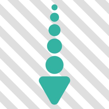 ok aşağı vektör simgesi