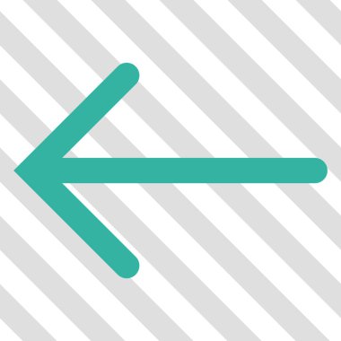 Ok sol vektör simgesi