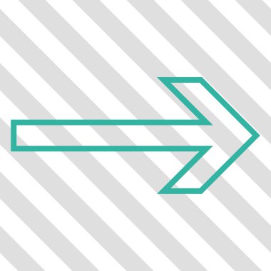 ok sağ vektör simgesi