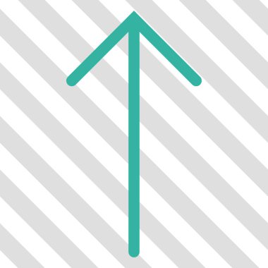 Yukarı Oklu Vektör Simgesi