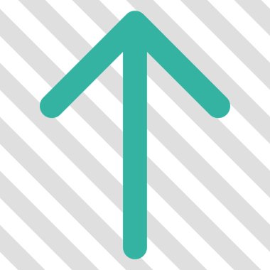 Yukarı Oklu Vektör Simgesi