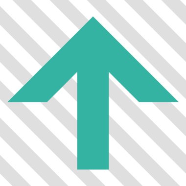 Yukarı Oklu Vektör Simgesi