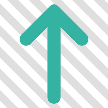 Yukarı Oklu Vektör Simgesi