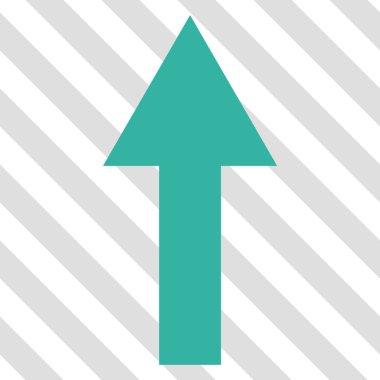 Yukarı Oklu Vektör Simgesi