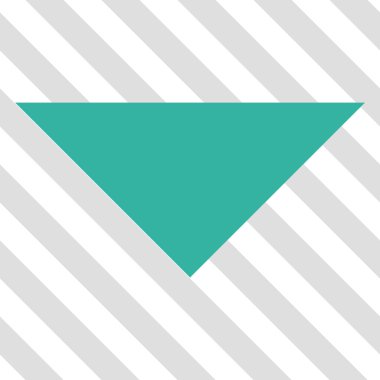 Vektör simgesi aşağı ok ucu