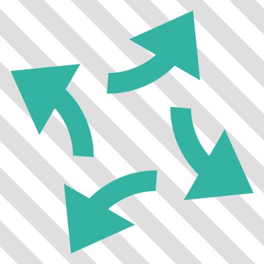 Santrifüj okları vektör simgesi