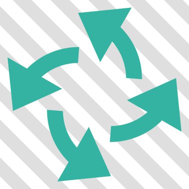 Santrifüj okları vektör simgesi