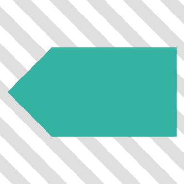 Yön sol vektör simgesi