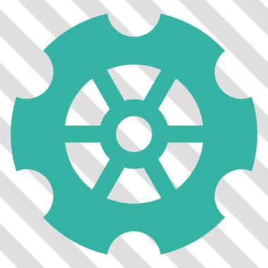 dişli vektör simgesi