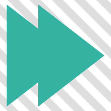 Doğru vektör simgesi hareket