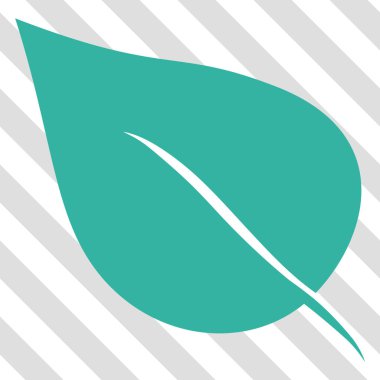 Bitki yaprak vektör simgesi