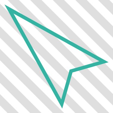 İşaretçi yaptı yukarı vektör simgesi