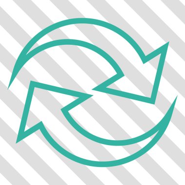 Ok vektör simgesini tazele